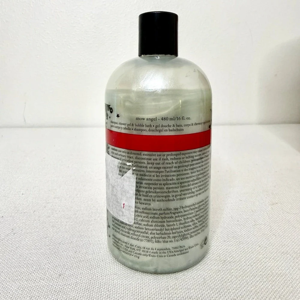 Philosophy Snow Angel Shampoo Bath And Shower Gel 16oz / 480ml New